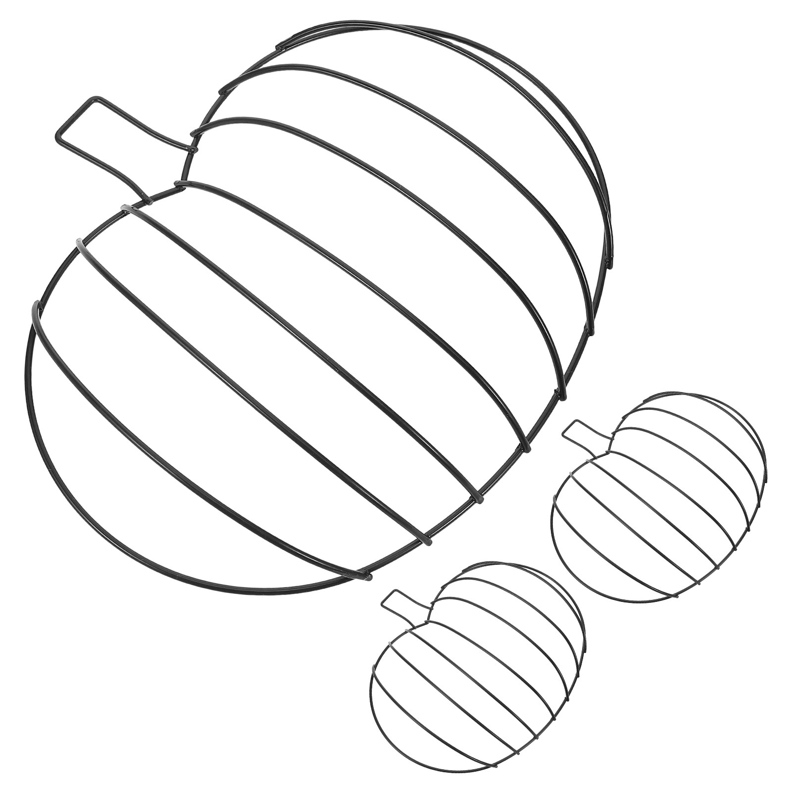 Wreath Form Wire - 3 peças de moldura de metal