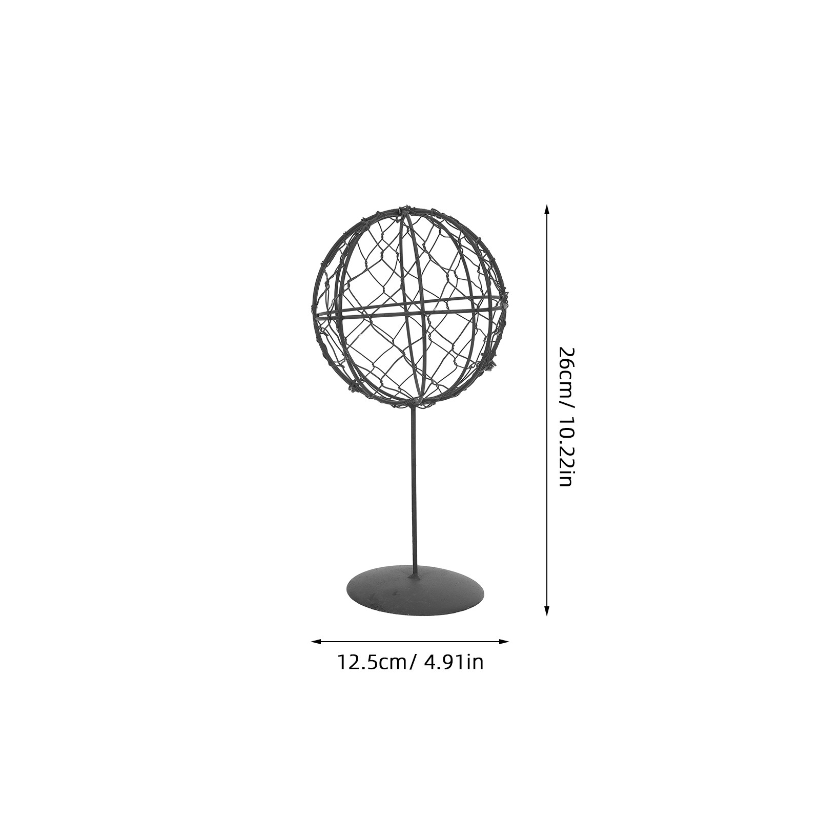 Suporte de Metal Redondo para  - Wreath Form Wire avaliação e preço