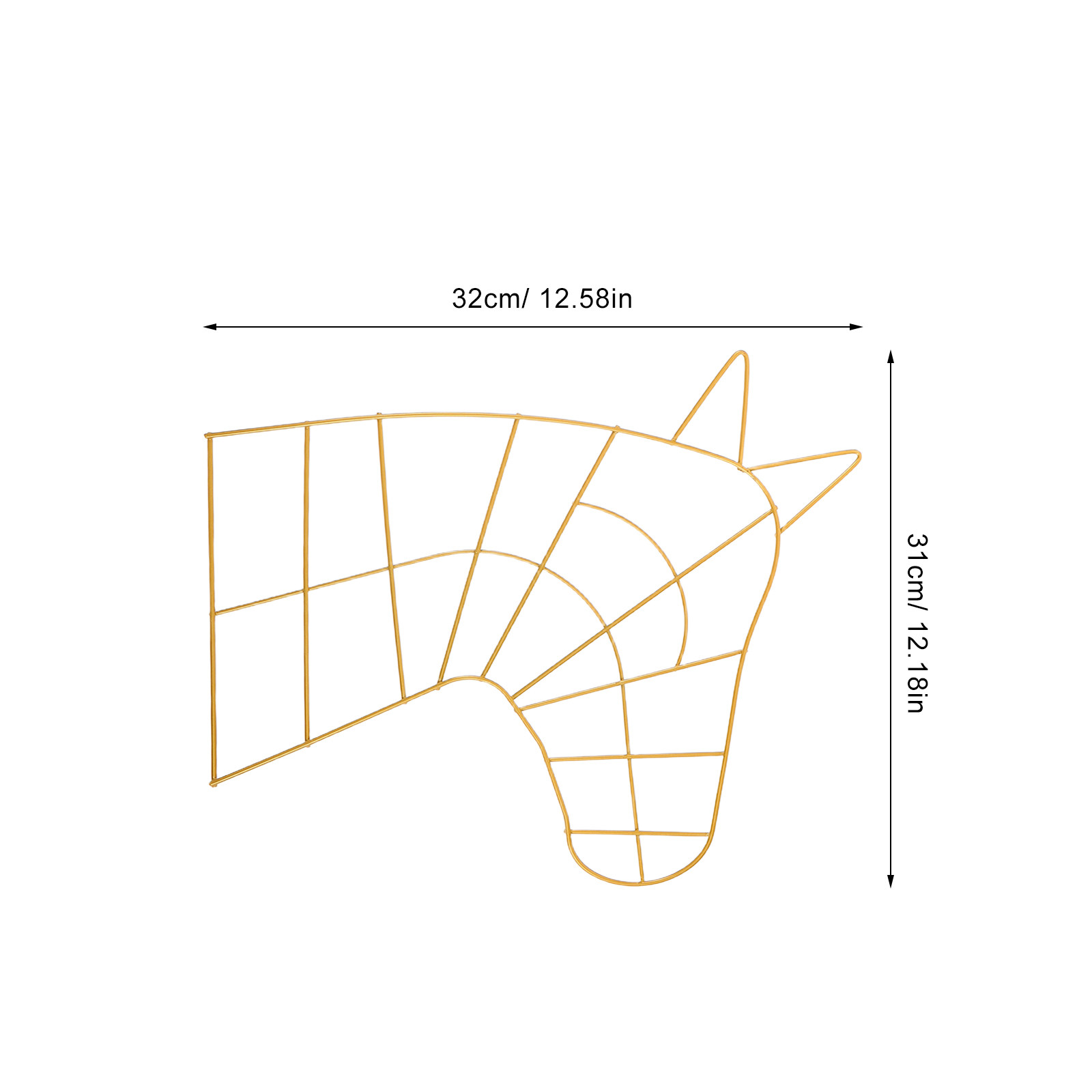 2 Peças de Aro Floral DIY para - Wreath Form Wire avaliação e preço