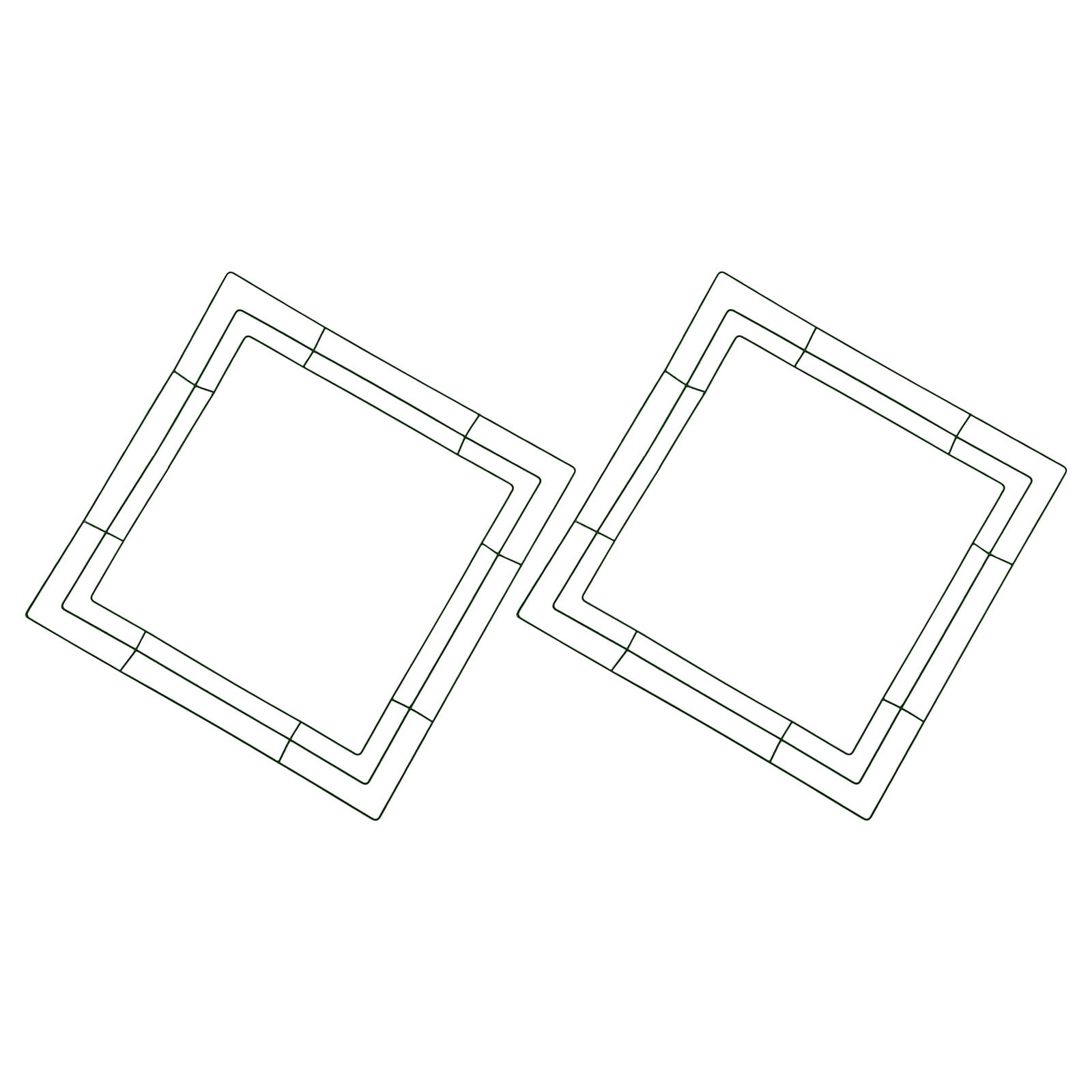 Armação Quadrada de Metal para - Wreath Form Wire avaliação e preço